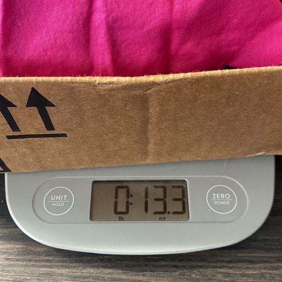 MetroStyle fuchsia maxi dress size 16 tiered colorful strappy ruffled cottage - Picture 10 of 10